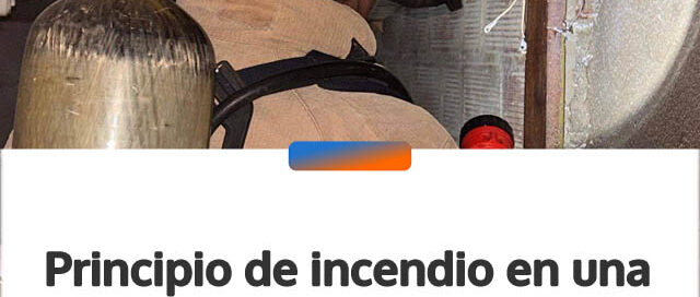 Principio de incendio en una vivienda de Iguazú